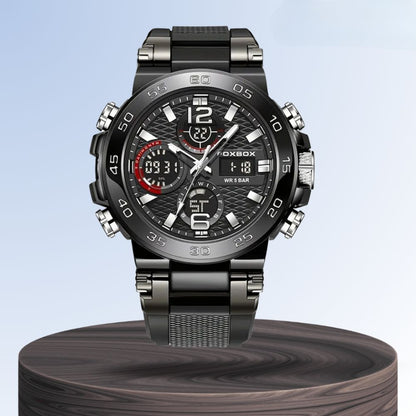 Nate | Men's Dual Display Digital Military Quartzwatch | 46mm