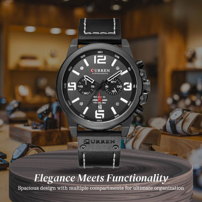 Ryder | Trendy Casual Quartz Timepiece Watch | 47mm